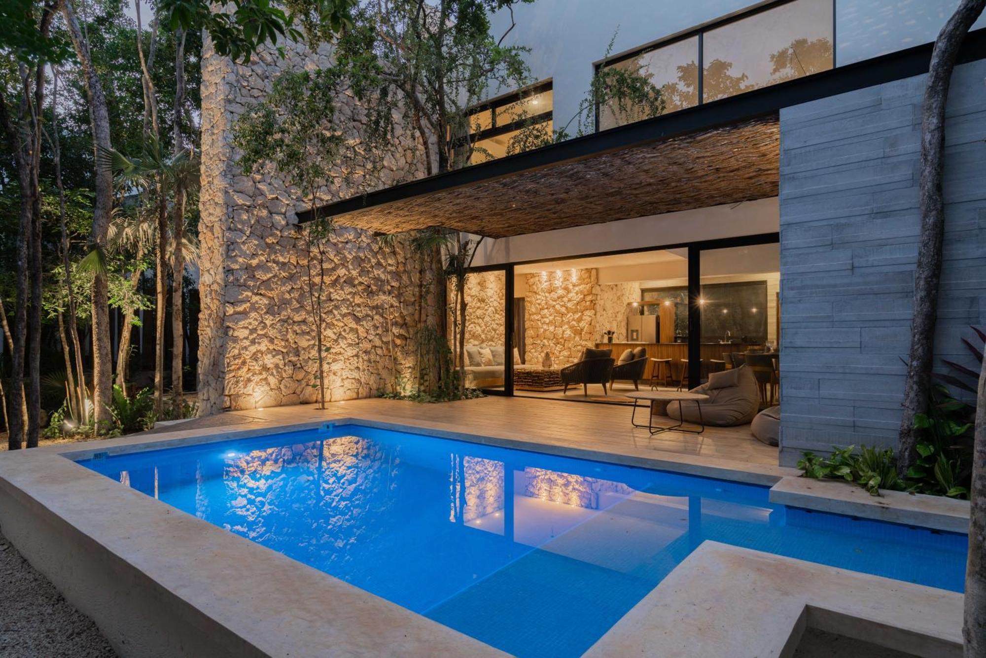 Twelve O'Clock - Luxury Villas Tulum Dış mekan fotoğraf