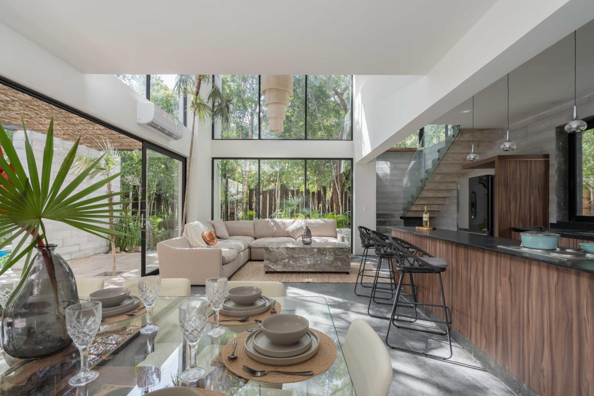 Twelve O'Clock - Luxury Villas Tulum Dış mekan fotoğraf